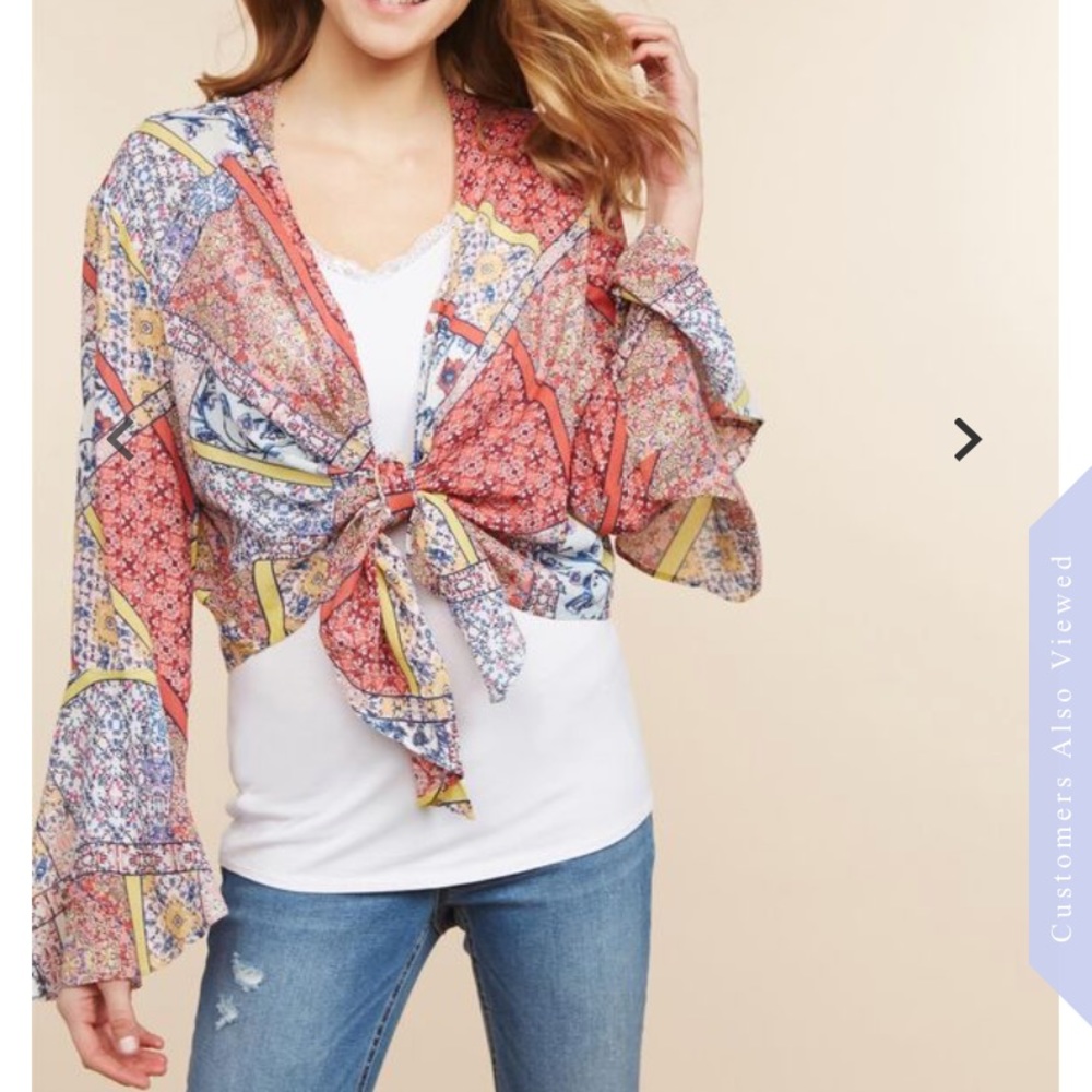 NWOT⭐️Jessica Simpson Knot Front Nursing Cardigan